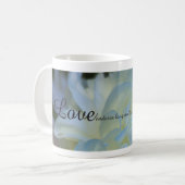 Mug L'amour est tout ce des sujets (Devant gauche)