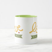 Mug l'amour est tout que vous avez besoin (Centre)