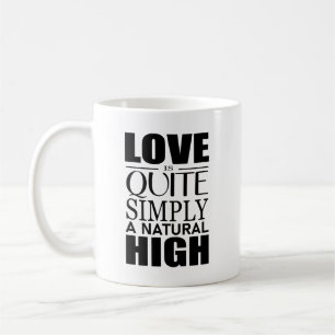 Mug L'amour est tout simplement un haut naturel