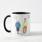 Mug L'amour est un voyage - Romantique Anniversaire Ca (Gauche)