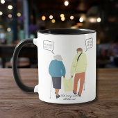 Mug L'amour est un voyage - Romantique Anniversaire Ca