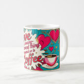 Mug L'amour est une chose qui a beaucoup de splendeur, (Devant droit)