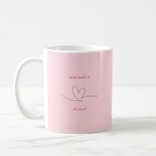 Mug L'amour est vraiment partout (Gauche)
