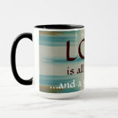 Mug L'amour et un bon dentiste (Gauche)