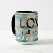 Mug L'amour et un bon dentiste (Devant gauche)