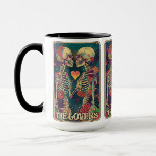 Mug L'Amour Éternel Se Rend Ici ! ☕ 💀 ❤️ Le Tarot Amo