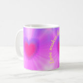 Mug L'amour fait tourner le monde (Devant gauche)