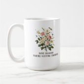 Mug L'amour fleurit avec la nature (Gauche)