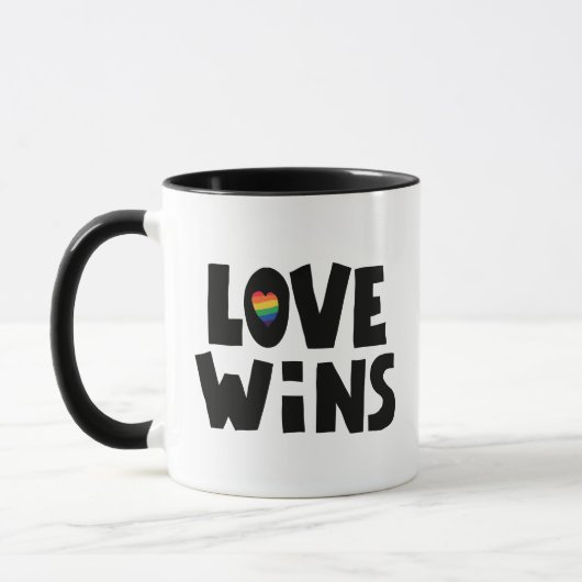 Mug L'amour gagne (Gauche)