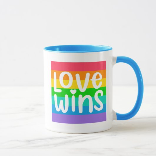 Mug L'amour gagne (Droite)