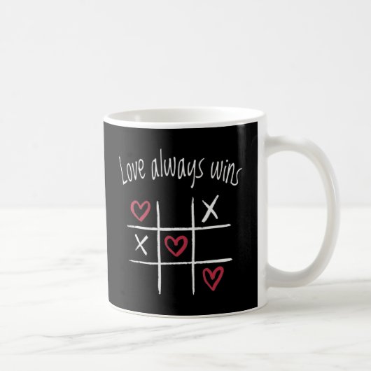 Mug L'amour gagne toujours (Droite)