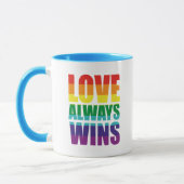 Mug L'amour gagne toujours (Gauche)