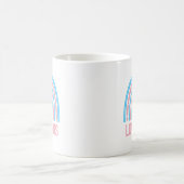 Mug L'amour gagne transgenre arc-en-ciel (Centre)