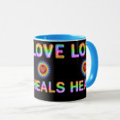 Mug L'amour guérit (Devant droit)