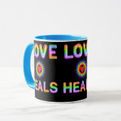 Mug L'amour guérit (Devant gauche)