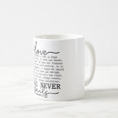 Mug L'Amour Inspirationnel Est Un Peu (Devant droit)