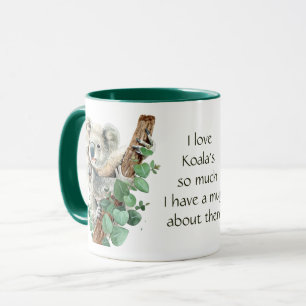 Mug L'Amour Koala Porte Tellement De Citation Amusante
