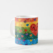 Mug L'amour LGBTQ (Devant gauche)