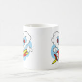 Mug L'amour Lolo badine l'avion (Centre)
