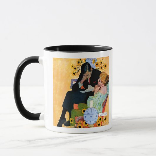 Mug L'amour meurt lentement (Gauche)