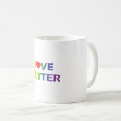 Mug L'amour mieux (Devant droit)