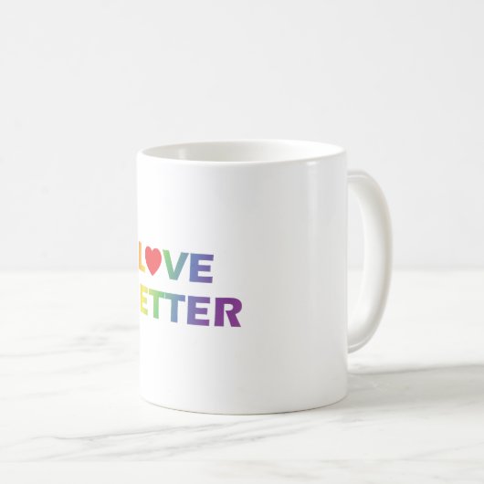 Mug L'amour mieux (Devant droit)