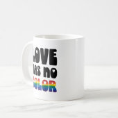 Mug L'amour n'a pas de couleur (Devant gauche)