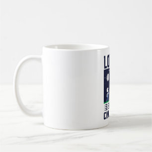 Mug L'amour n'a pas de design motivationnel frontalier