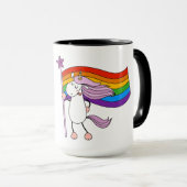 Mug L'amour n'a pas de limites Unicorne (Devant droit)
