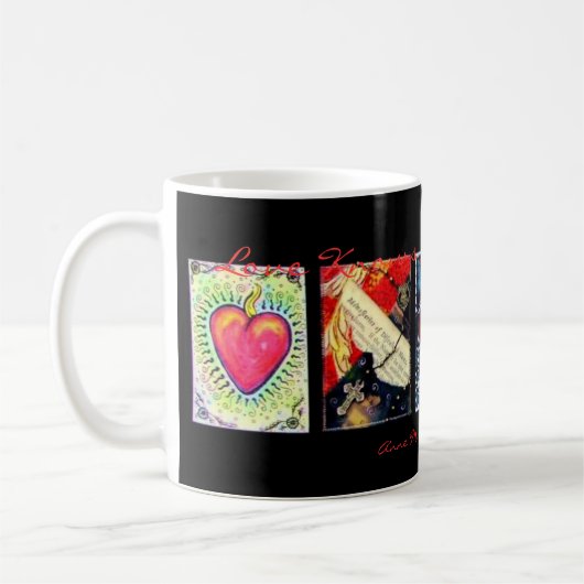 Mug "L'amour ne connaît pas de frontières" (Gauche)