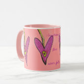 Mug L'amour ne manque jamais (Devant gauche)