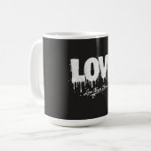 Mug L'amour ne sèche jamais (Devant gauche)