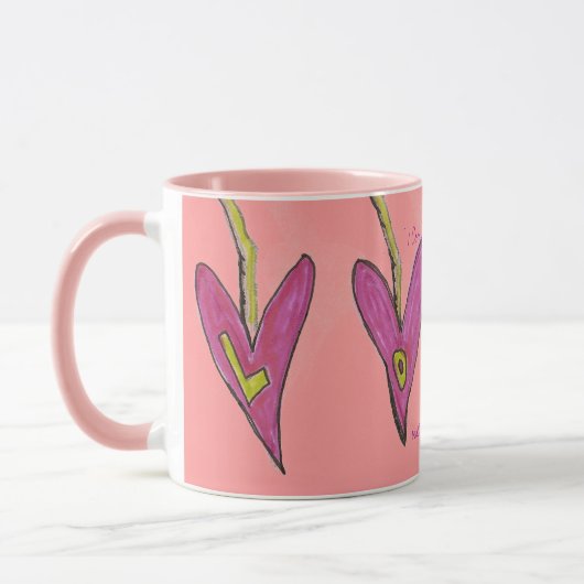 Mug L'amour n'échoue jamais (Gauche)