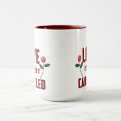Mug L'amour n'est pas annulé (Centre)