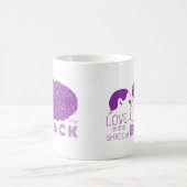 Mug L'AMOUR NOIR en PURPLE (Centre)