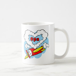Mug L'amour Opa badine l'avion