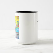 Mug L'amour personnalisé que vous aimez | Mains de ret (Centre)