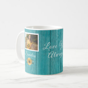 Mug L'amour personnalisé que vous avez toujours   Turq