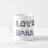 Mug L'Amour Pour Étinceler (Devant gauche)