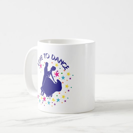 Mug L'amour pour la danse (Devant gauche)