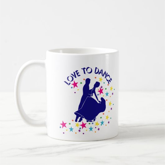 Mug L'amour pour la danse (Gauche)