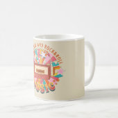Mug L'amour pour la paix et le rock & roll (Devant droit)