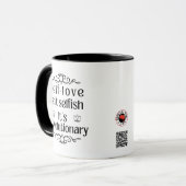 Mug L'amour-propre n'est pas égoïste (Devant gauche)