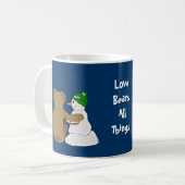 Mug L'amour supporte toutes choses (Devant gauche)