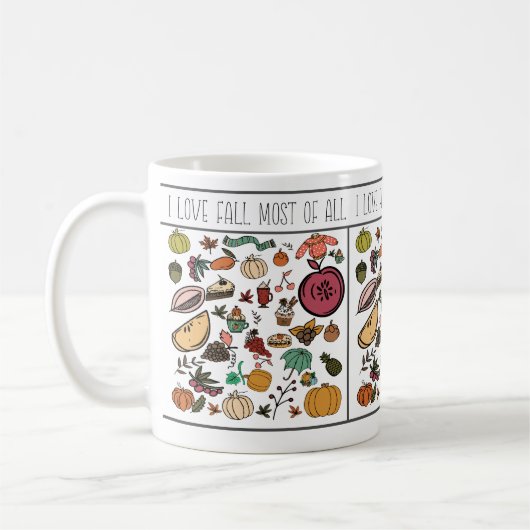 Mug L'Amour Tombe Le Plus De Tous (Gauche)
