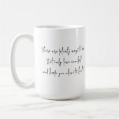 Mug L'Amour Tue Mais Nous Garde Aussi En Vie (Gauche)
