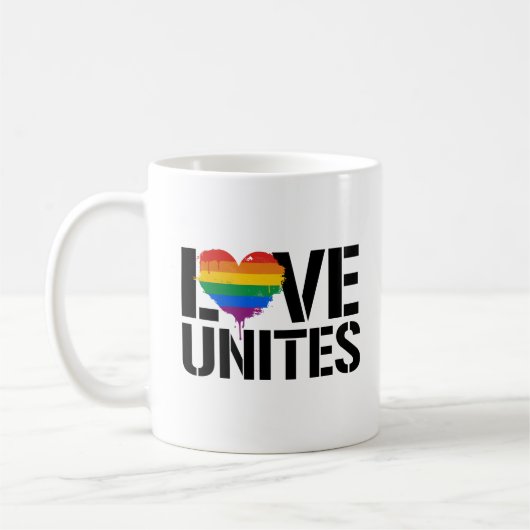 Mug L'amour unit (Gauche)