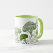 Mug L'amoureux de Broccoli (Devant droit)