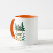 Mug L'Amoureux De La Nature De La Caterpillar Très Aff (Devant gauche)