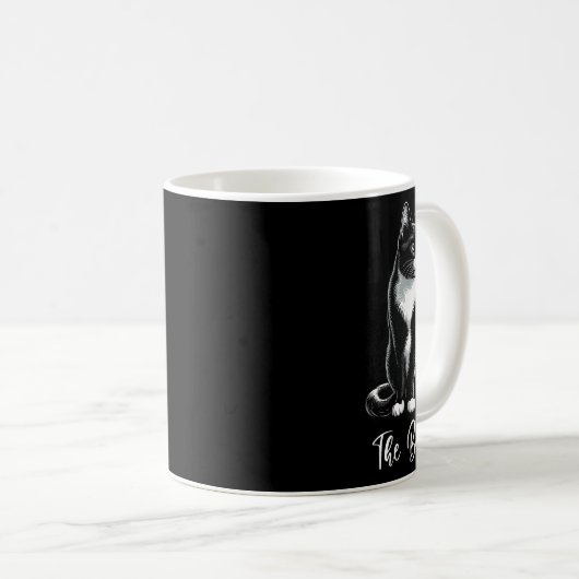 Mug L'Amoureux des chats Boss Tuxedo Kitten Tuxedo Pro (Devant droit)
